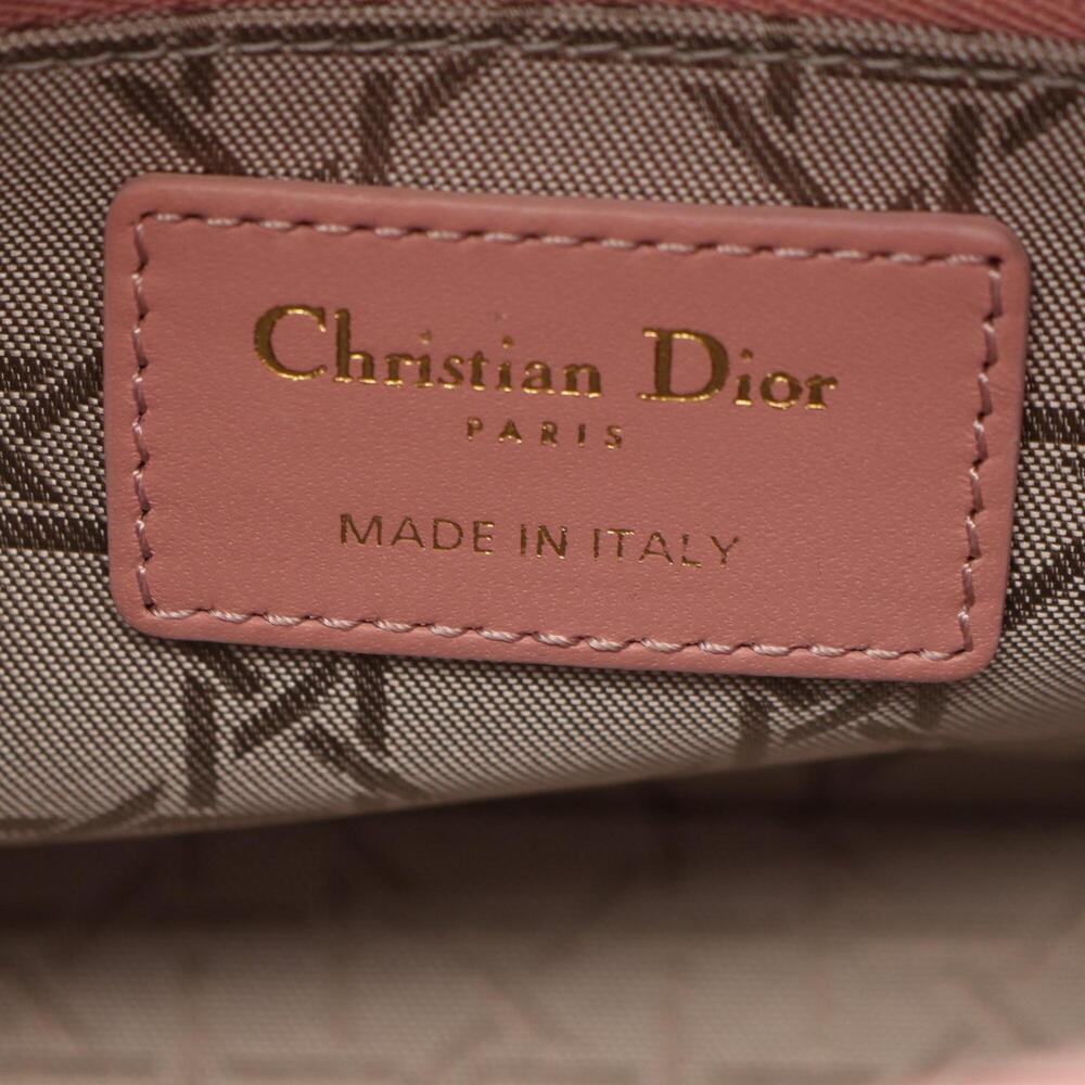 Christian Dior Dior LADY DIOR MY ABCDIOR Cannage 2-Way Handbag, Leather, Wome... - Picture 4 of 8